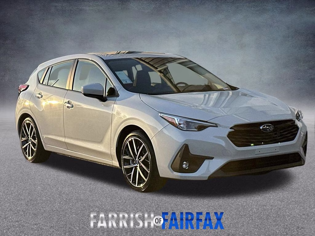 2026 Crystal White Pearl Subaru Impreza Sport AWD Hatchback