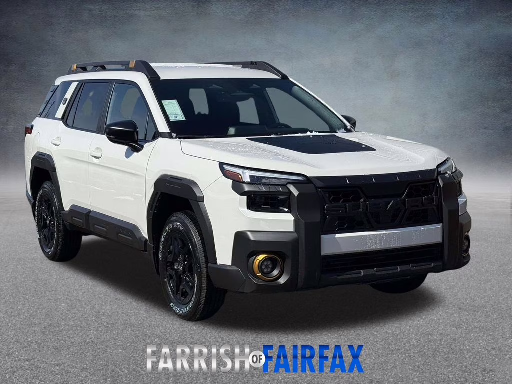 2026 Crystal White Pearl Subaru Outback Wilderness AWD SUV