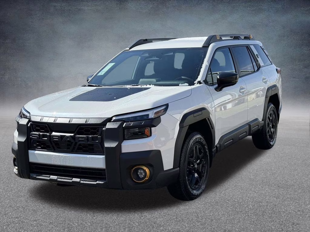 2026 Crystal White Pearl Subaru Outback Wilderness AWD SUV