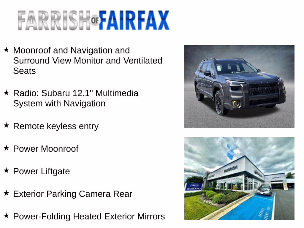 2026 Magnetite Gray Metallic Subaru Outback Wilderness AWD SUV