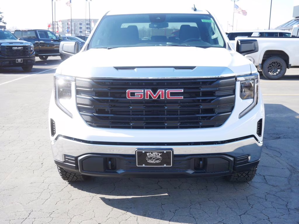 2026 Summit White GMC Sierra 1500 Pro 4X4 Truck