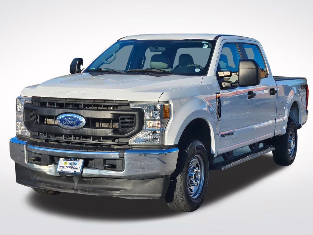 2021 Oxford White Ford Super Duty F-250 SRW XL 4X4 Truck