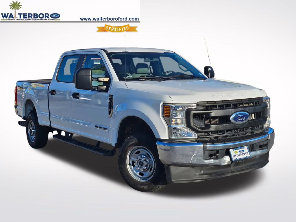 2021 Oxford White Ford Super Duty F-250 SRW XL 4X4 Truck
