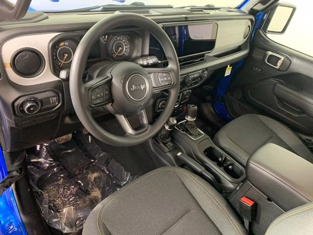 2026 Hydro Blue Pearl Coat Jeep Wrangler 2-Door Sport 4X4 SUV