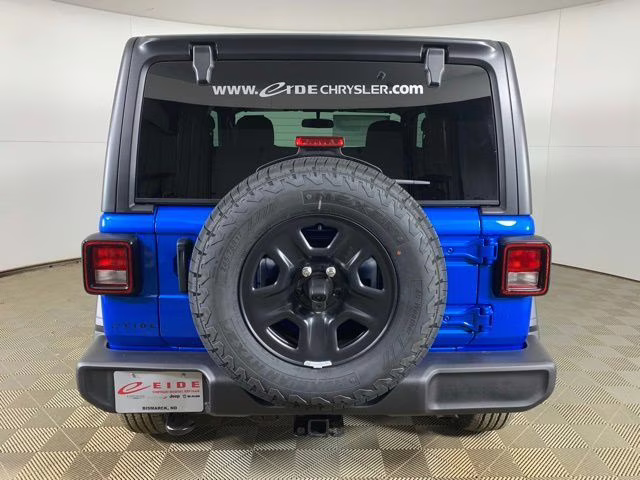 2026 Hydro Blue Pearl Coat Jeep Wrangler 2-Door Sport 4X4 SUV