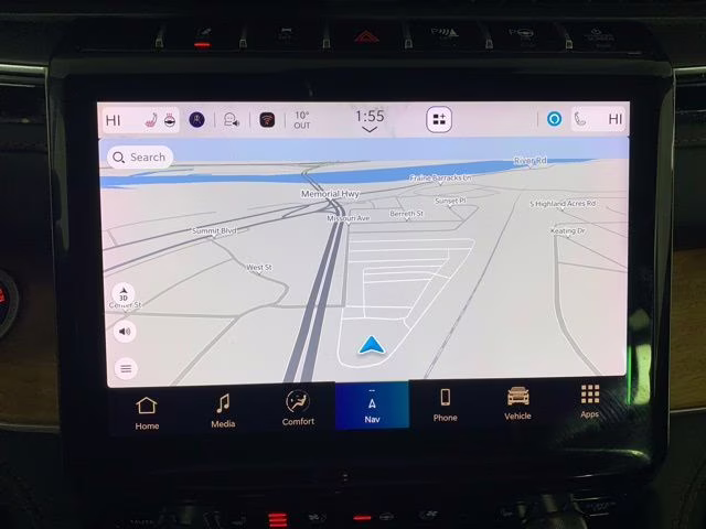 2022 Diamond Black Crystal Pearlcoat Jeep Grand Cherokee L Summit 4X4 SUV