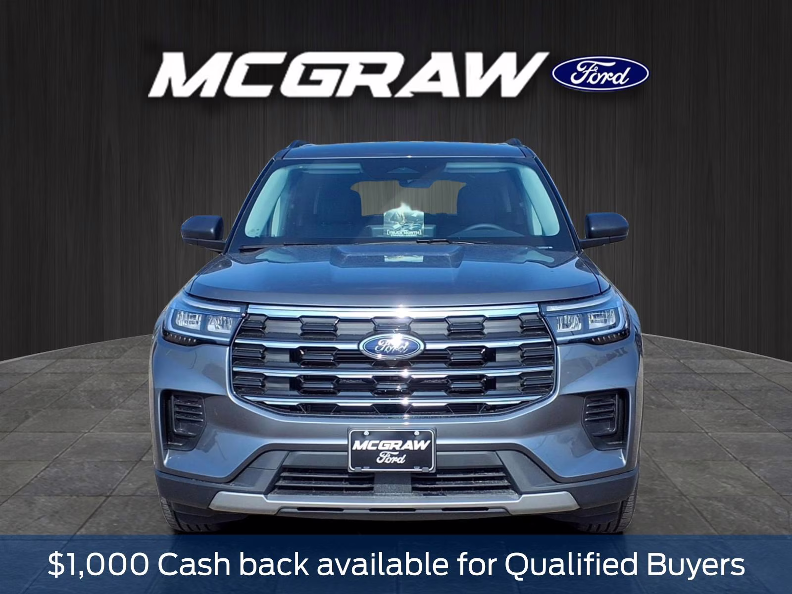 2026 Gray Metallic Ford Explorer Active RWD SUV