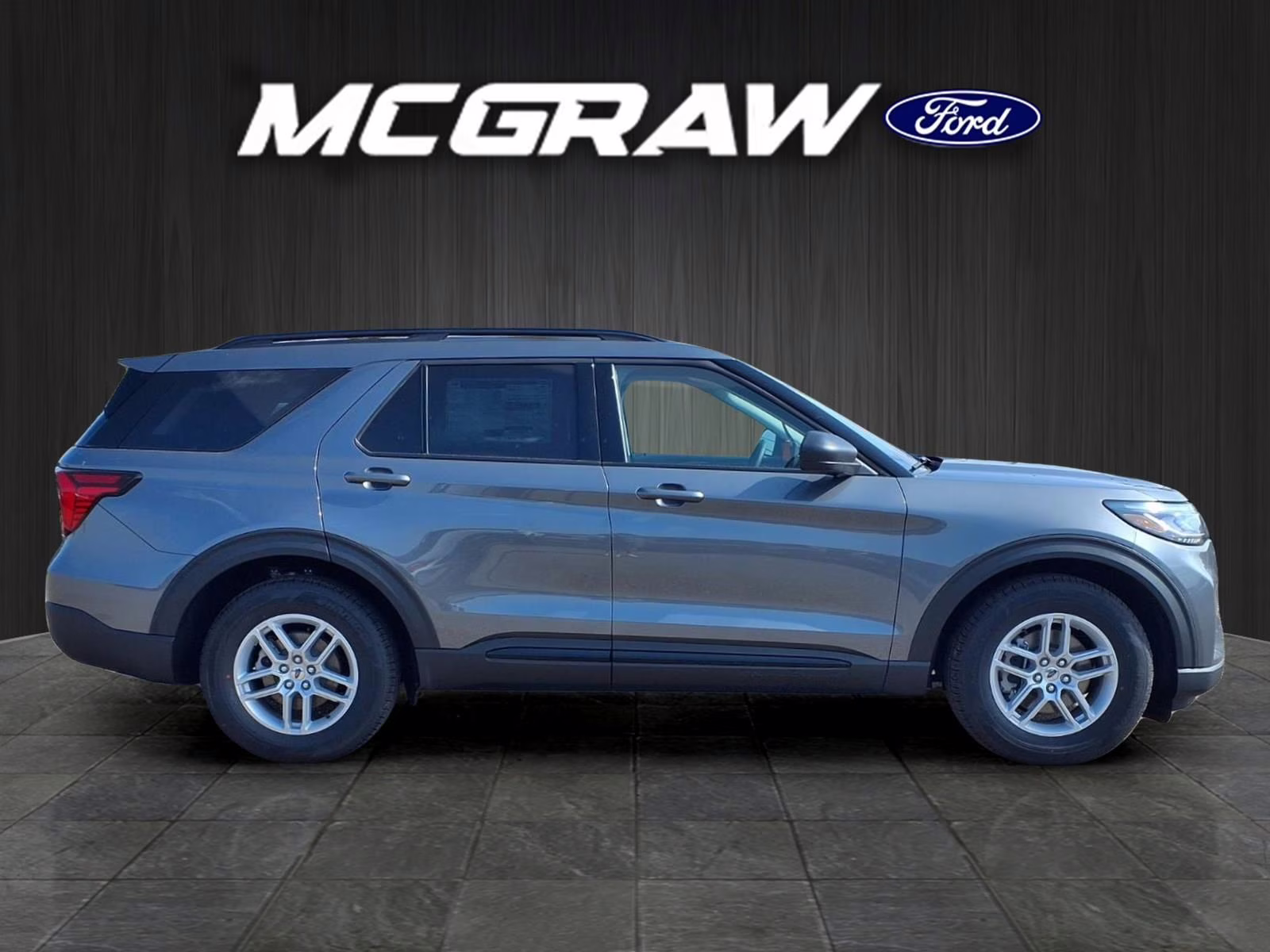 2026 Gray Metallic Ford Explorer Active RWD SUV