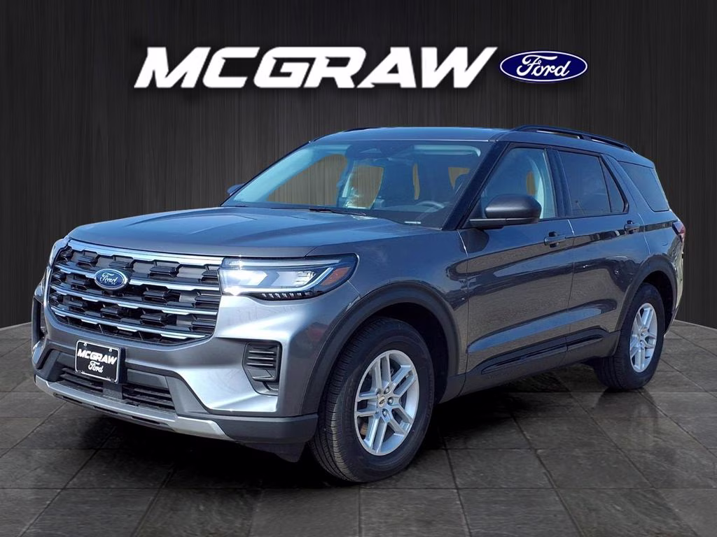 2026 Carbonized Gray Metallic Ford Explorer Active w/200A Pkg RWD SUV