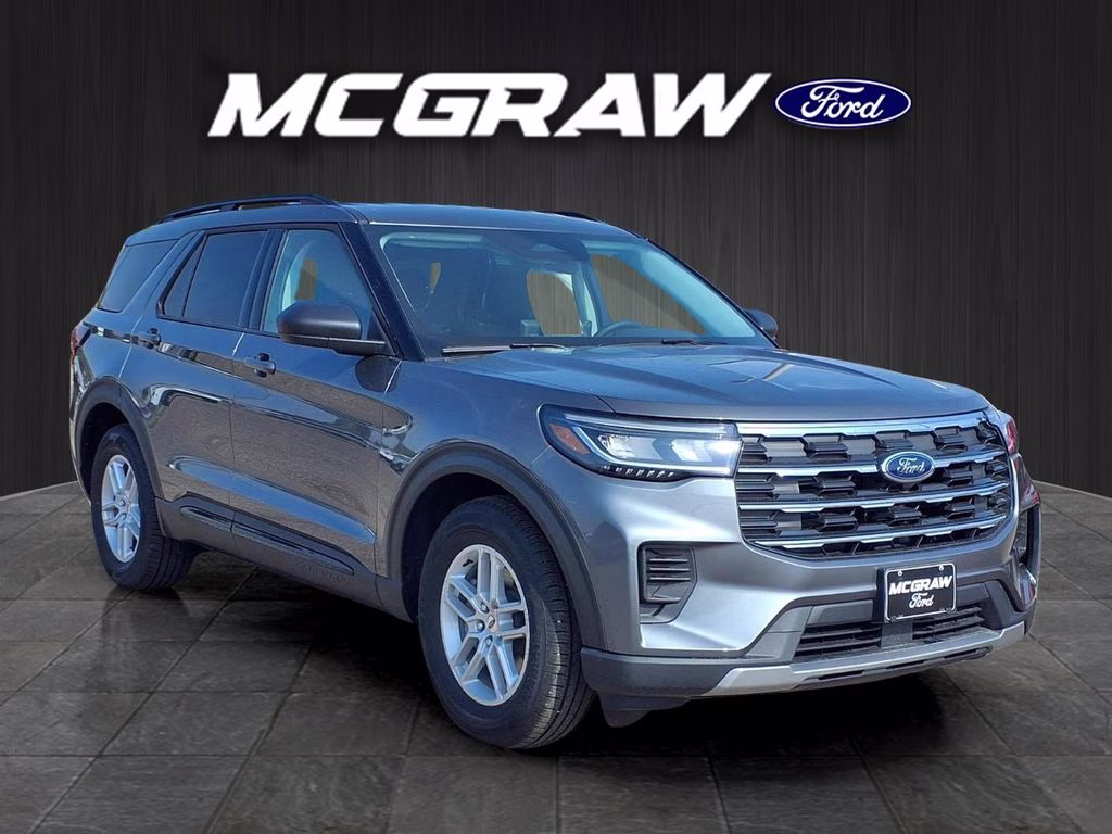 2026 Carbonized Gray Metallic Ford Explorer Active w/200A Pkg RWD SUV