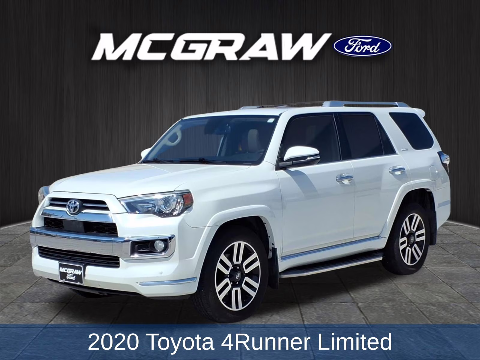 2020 Blizzard Pearl Toyota 4Runner Limited RWD SUV