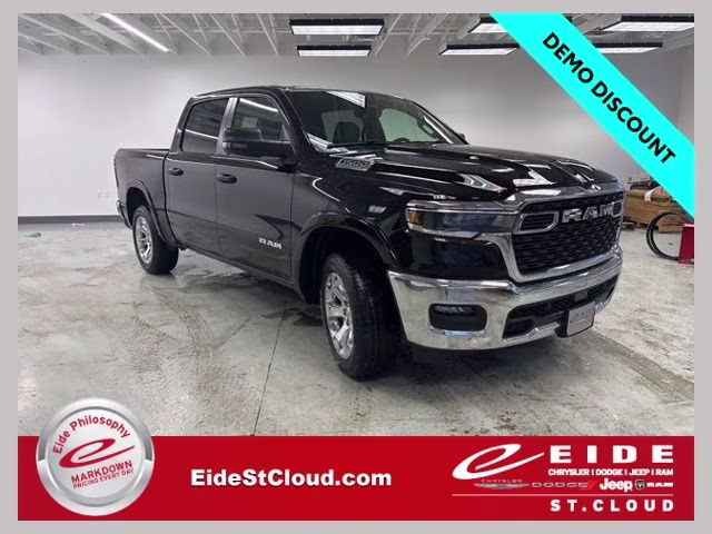 2026 Diamond Black Crystal Pearlcoat Ram 1500 Big Horn 4X4 Truck