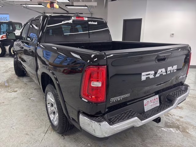 2026 Diamond Black Crystal Pearlcoat Ram 1500 Big Horn 4X4 Truck