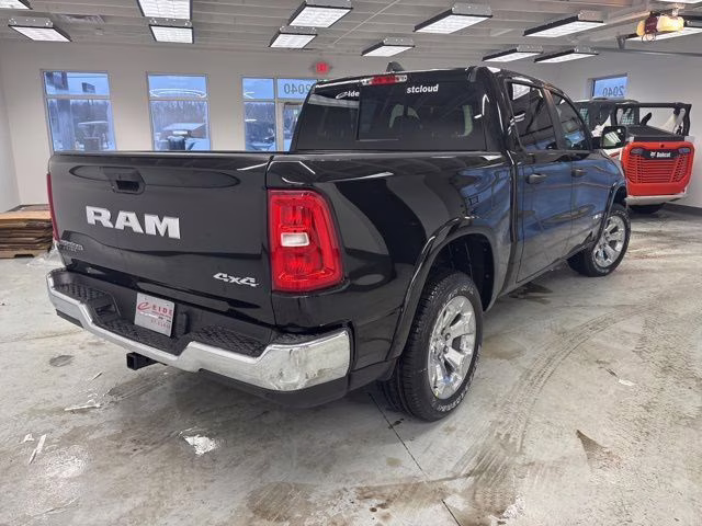 2026 Diamond Black Crystal Pearlcoat Ram 1500 Big Horn 4X4 Truck