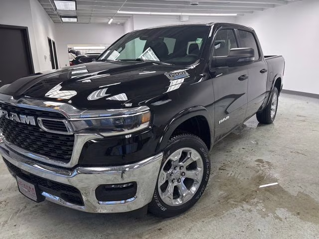 2026 Diamond Black Crystal Pearlcoat Ram 1500 Big Horn 4X4 Truck