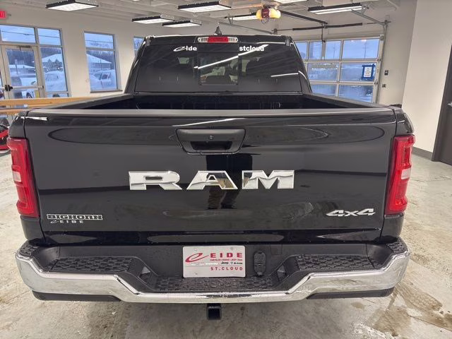 2026 Diamond Black Crystal Pearlcoat Ram 1500 Big Horn 4X4 Truck