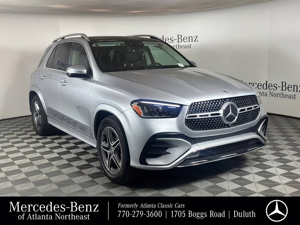 2026 Cirrus Silver Metallic Mercedes-Benz GLE GLE 450 AWD SUV