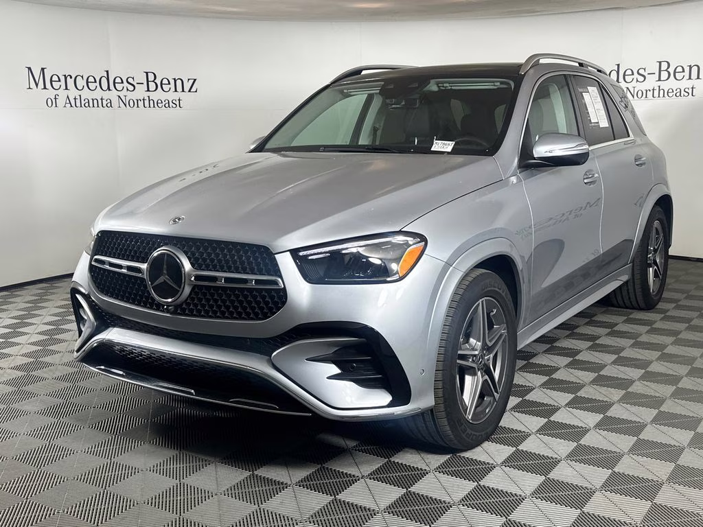 2026 Cirrus Silver Metallic Mercedes-Benz GLE GLE 450 AWD SUV