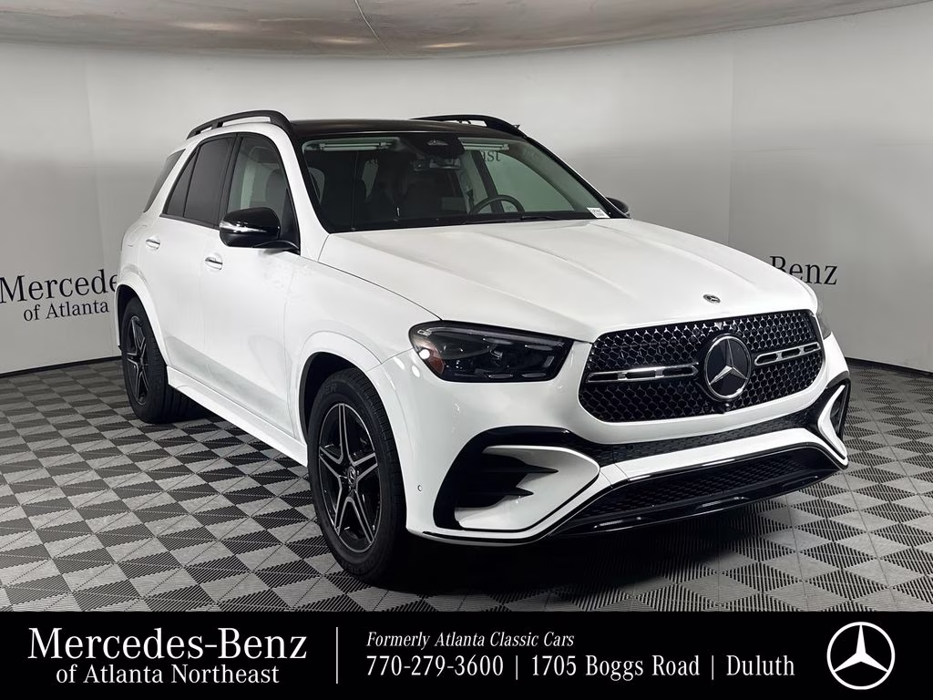2026 Polar White Mercedes-Benz GLE GLE 450 AWD SUV