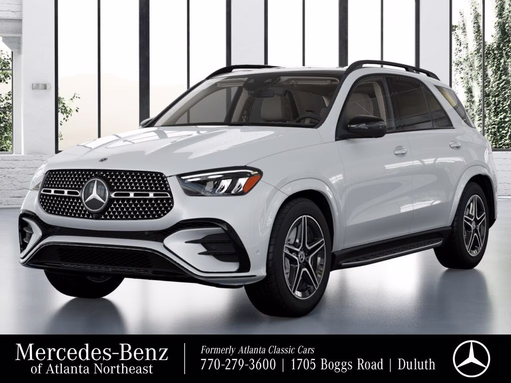 2026 Moonlight White Metallic Mercedes-Benz GLE GLE 450 AWD SUV