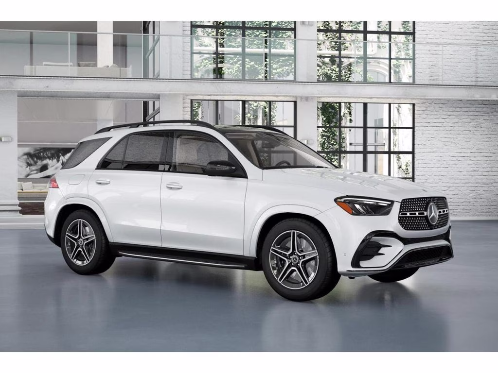 2026 Moonlight White Metallic Mercedes-Benz GLE GLE 450 AWD SUV