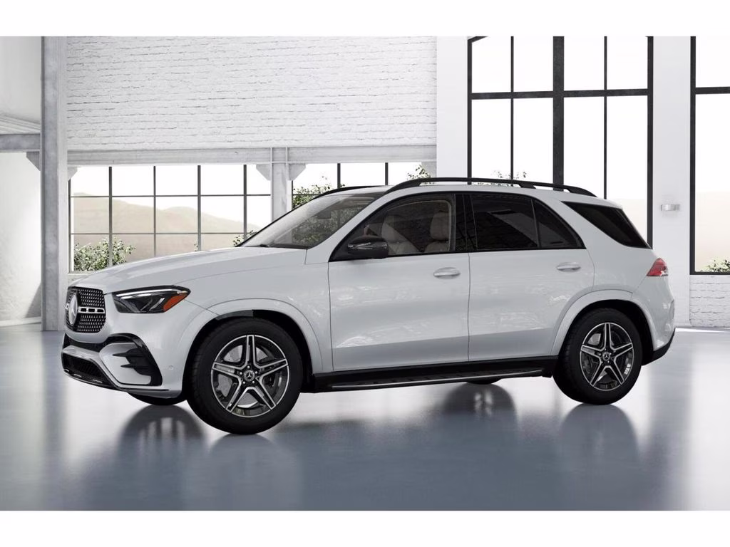 2026 Moonlight White Metallic Mercedes-Benz GLE GLE 450 AWD SUV