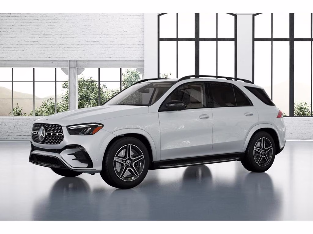 2026 Moonlight White Metallic Mercedes-Benz GLE GLE 450 AWD SUV