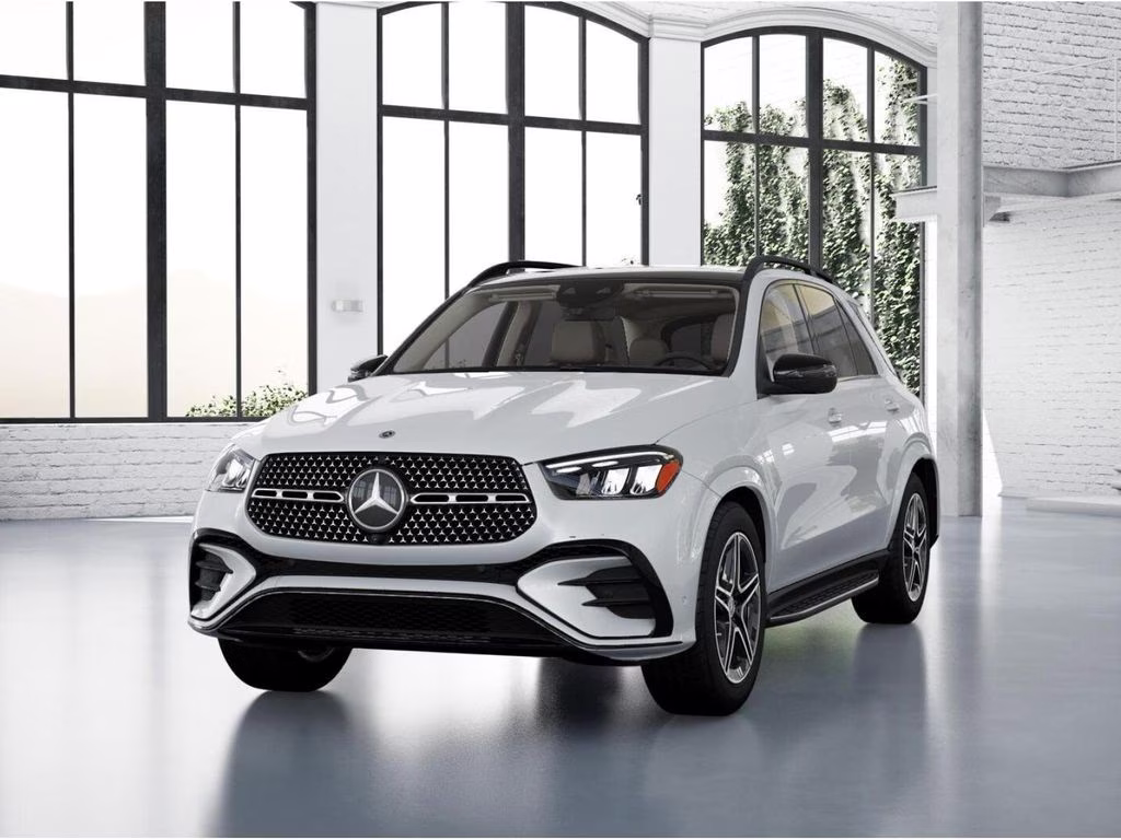 2026 Moonlight White Metallic Mercedes-Benz GLE GLE 450 AWD SUV