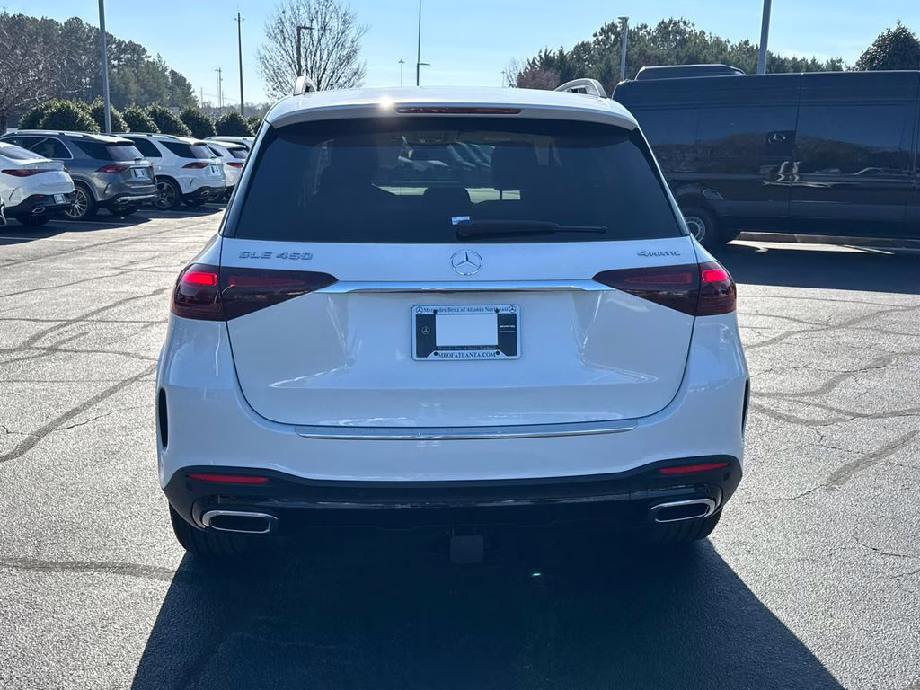 2026 Moonlight White Metallic Mercedes-Benz GLE GLE 450 AWD SUV