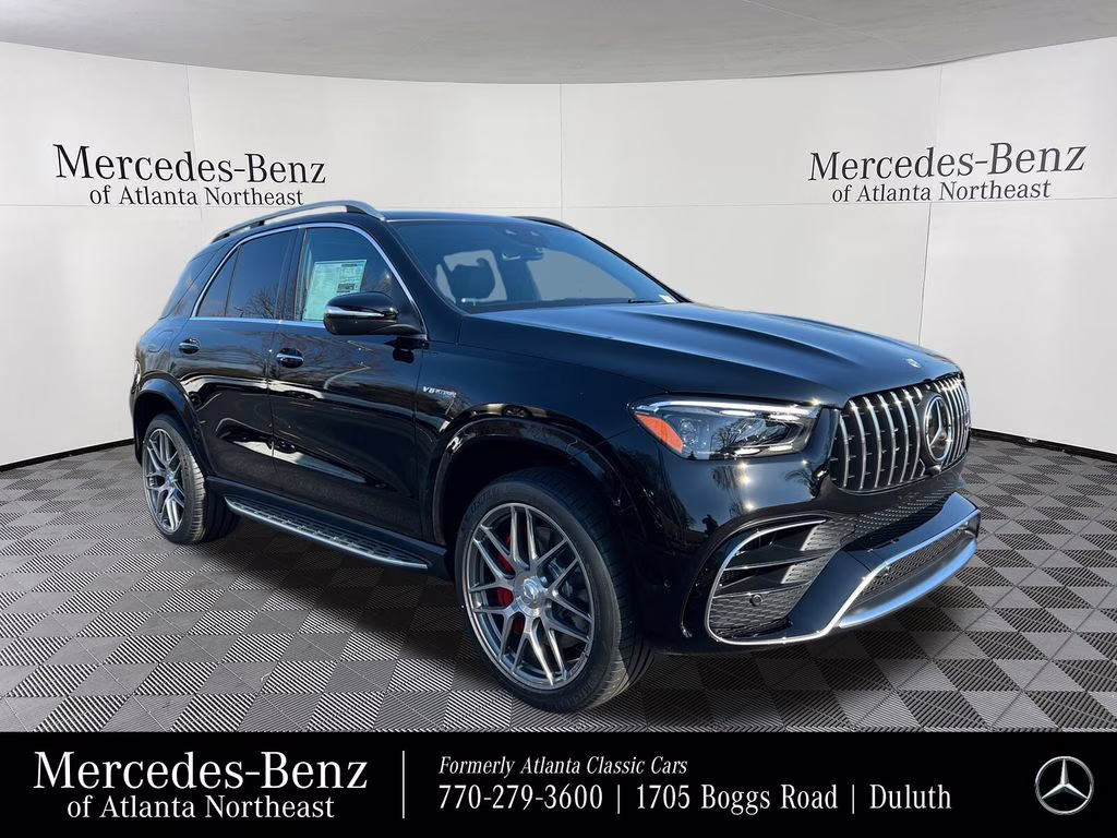 2026 Black Mercedes-Benz GLE GLE 63 S AMG AWD SUV
