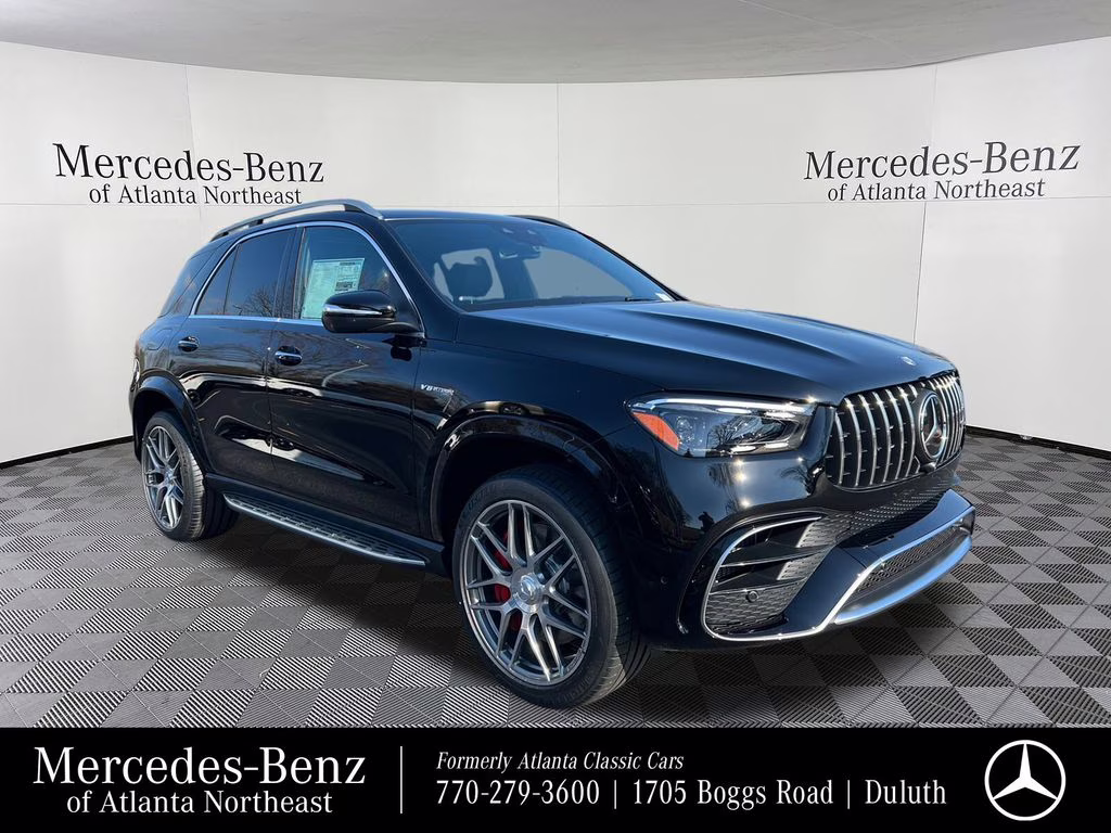2026 Black Mercedes-Benz GLE GLE 63 S AMG AWD SUV