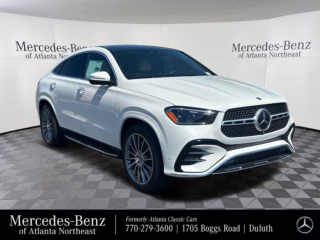 2026 White Mercedes-Benz GLE GLE 450 Coupe AWD Coupe