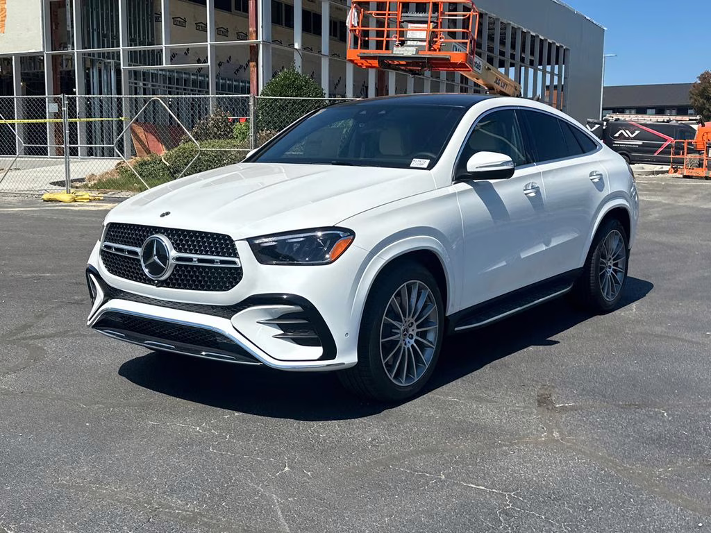 2026 White Mercedes-Benz GLE GLE 450 Coupe AWD Coupe