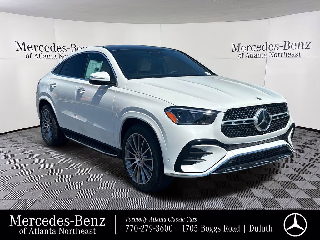 2026 White Mercedes-Benz GLE GLE 450 Coupe AWD Coupe