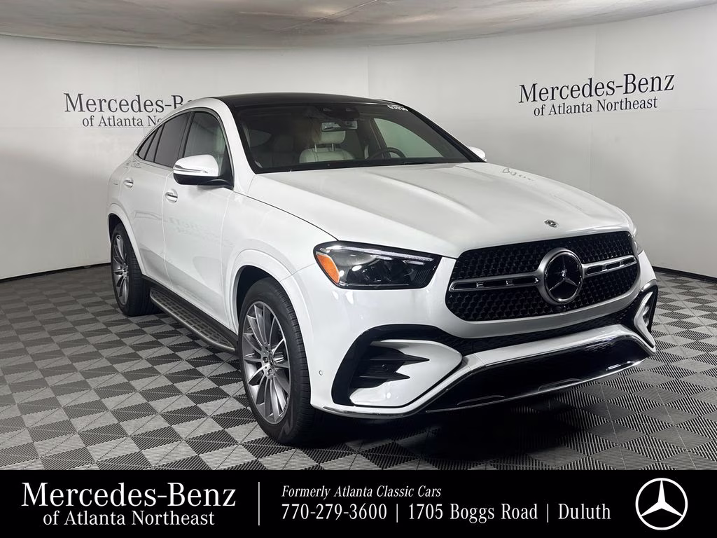 2026 White Mercedes-Benz GLE GLE 450 Coupe AWD Coupe