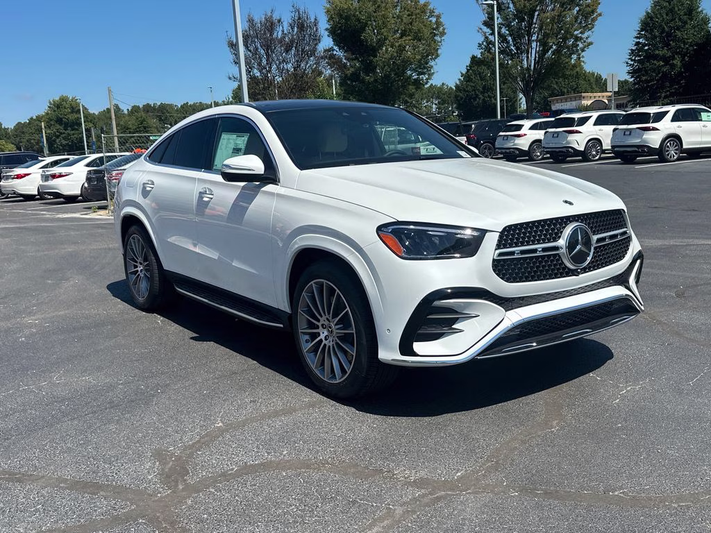 2026 White Mercedes-Benz GLE GLE 450 Coupe AWD Coupe