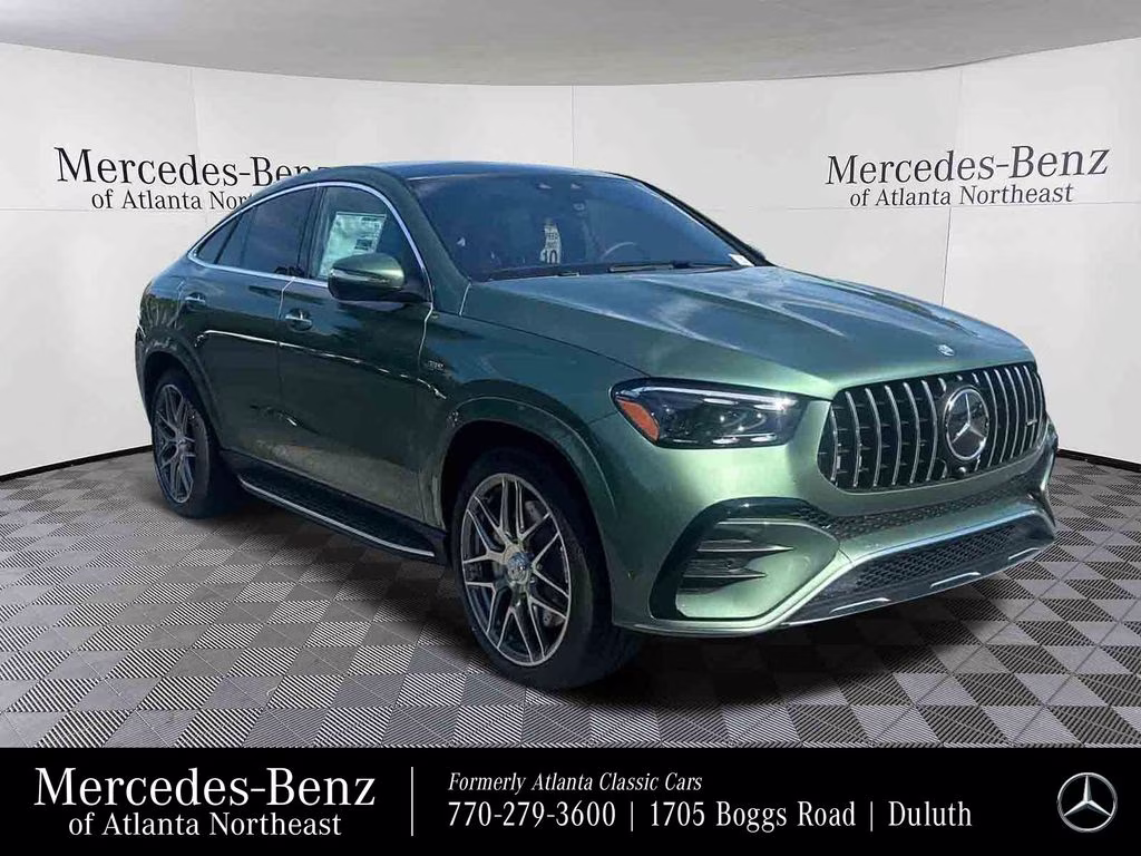 2026 Green Mercedes-Benz GLE GLE 53 AMG AWD Coupe