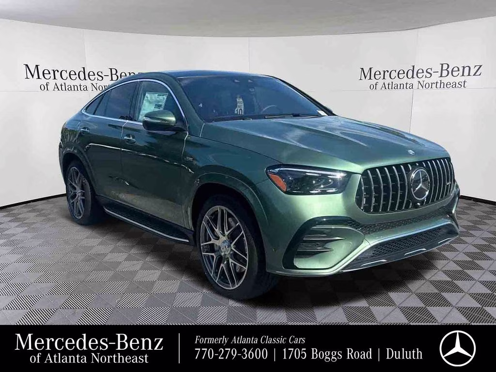 2026 Green Mercedes-Benz GLE GLE 53 AMG AWD Coupe
