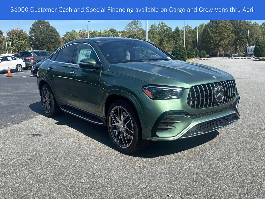 2026 Green Mercedes-Benz GLE GLE 53 AMG AWD Coupe
