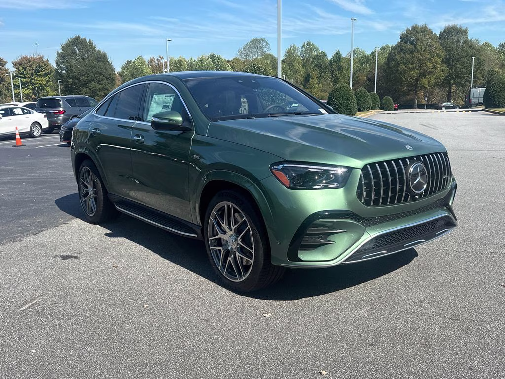 2026 Green Mercedes-Benz GLE GLE 53 AMG AWD Coupe