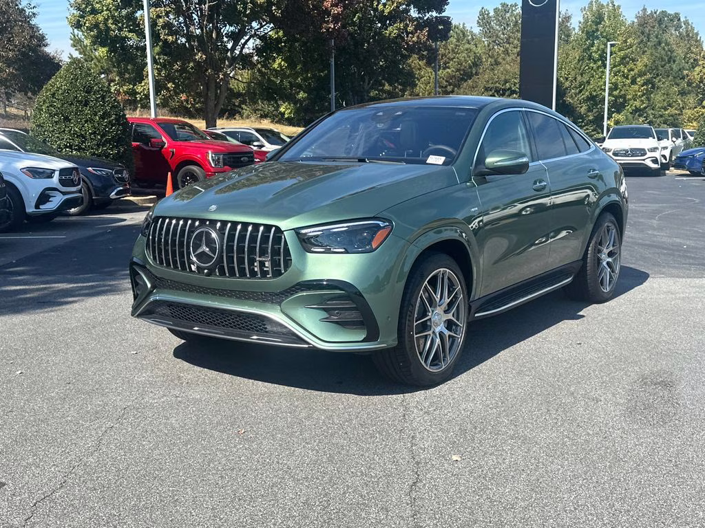 2026 Green Mercedes-Benz GLE GLE 53 AMG AWD Coupe