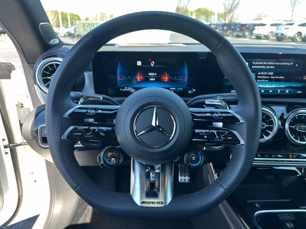 2025 Polar White Mercedes-Benz CLA CLA 35 AMG AWD Coupe