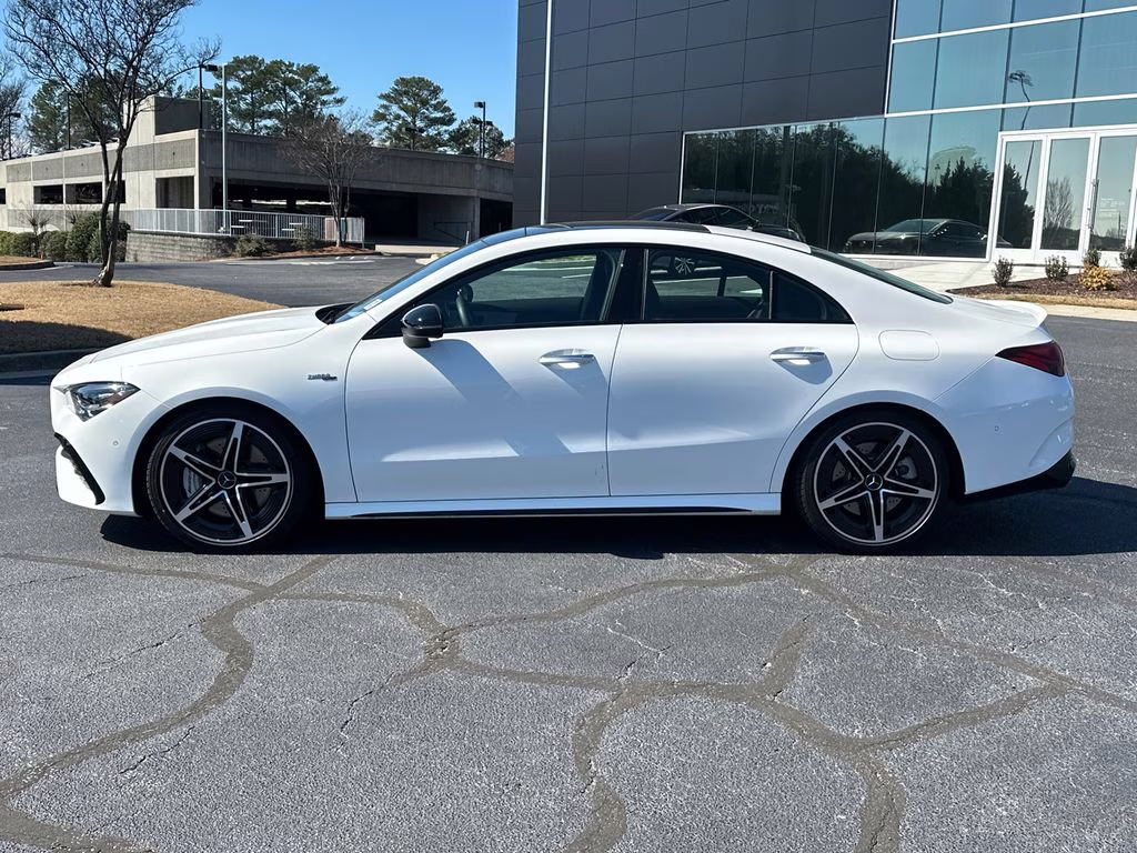 2025 Polar White Mercedes-Benz CLA CLA 35 AMG AWD Coupe
