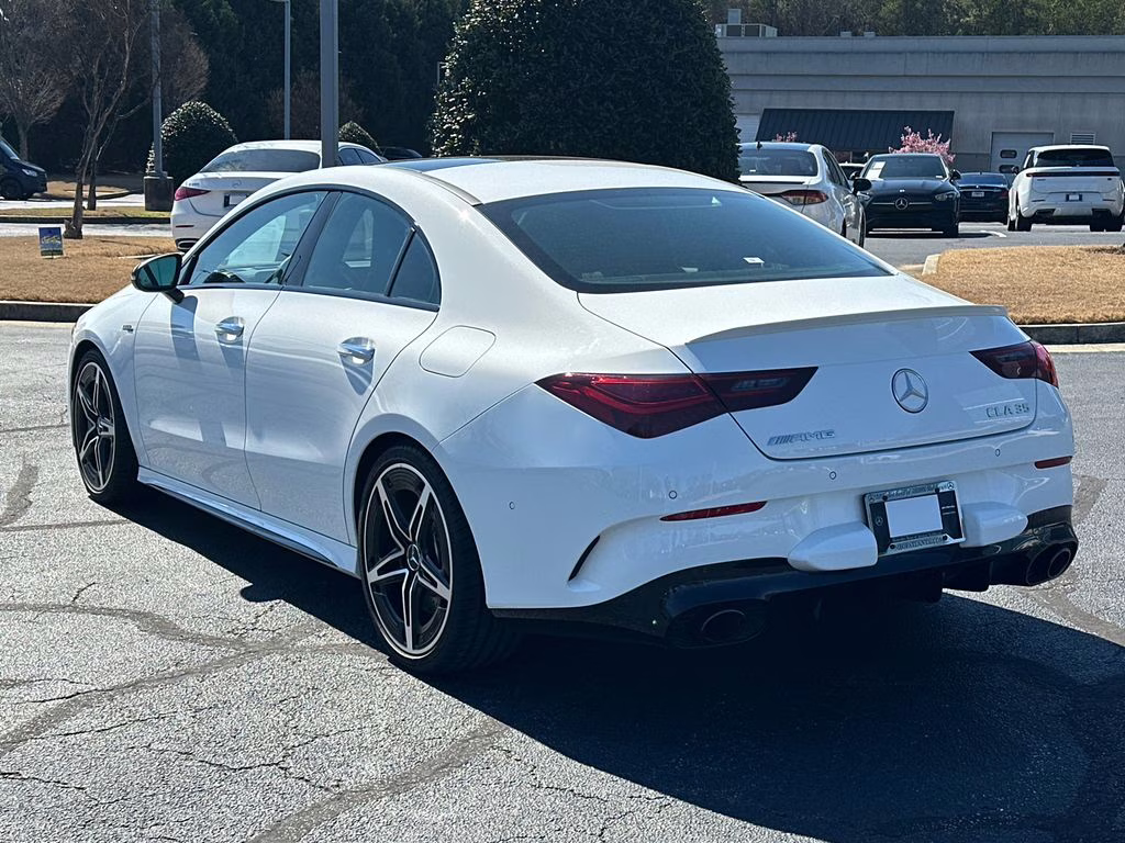 2025 Polar White Mercedes-Benz CLA CLA 35 AMG AWD Coupe