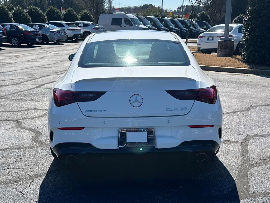 2025 Polar White Mercedes-Benz CLA CLA 35 AMG AWD Coupe
