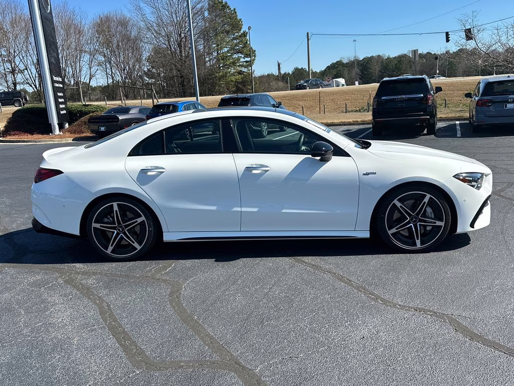 2025 Polar White Mercedes-Benz CLA CLA 35 AMG AWD Coupe