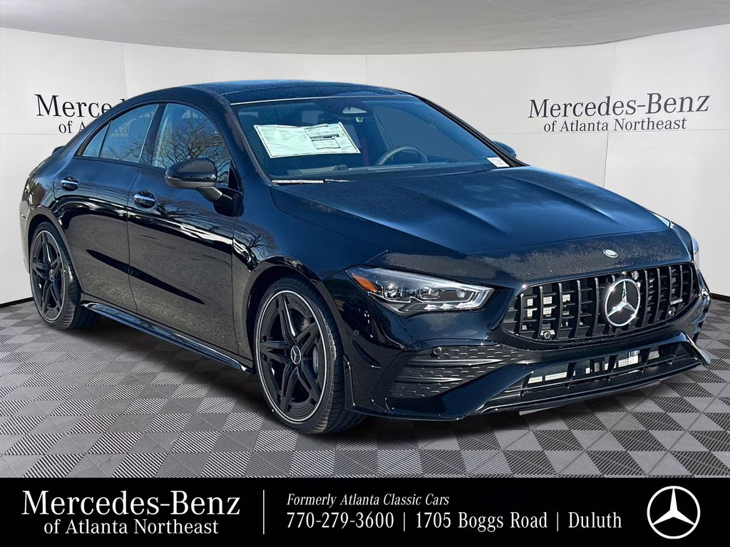 2025 Black Mercedes-Benz CLA CLA 35 AMG AWD Coupe