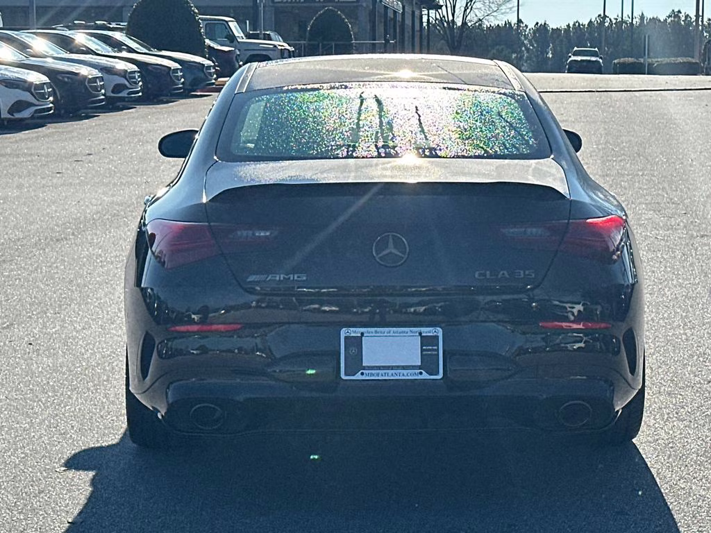 2025 Black Mercedes-Benz CLA CLA 35 AMG AWD Coupe