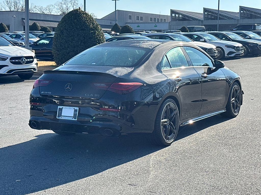 2025 Black Mercedes-Benz CLA CLA 35 AMG AWD Coupe