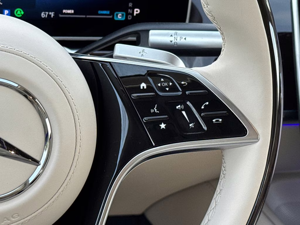 2026 White Mercedes-Benz S-Class S 580 AWD Sedan